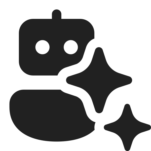 Ic Fluent Bot Sparkle 16 Filled
