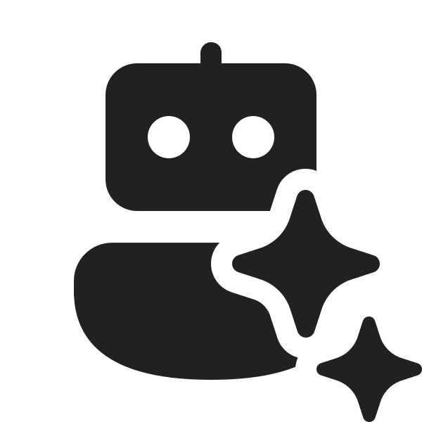 Ic Fluent Bot Sparkle 20 Filled