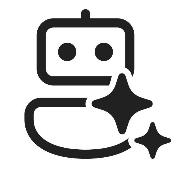 Ic Fluent Bot Sparkle 28 Regular