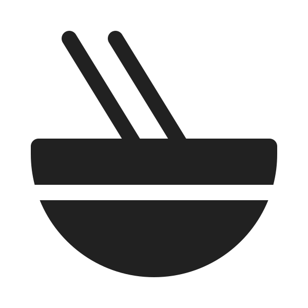 Ic Fluent Bowl Chopsticks 20 Filled
