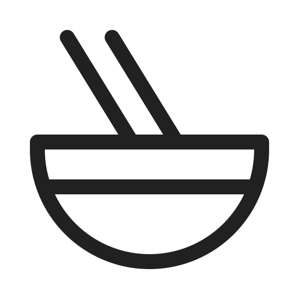 Ic Fluent Bowl Chopsticks 20 Regular