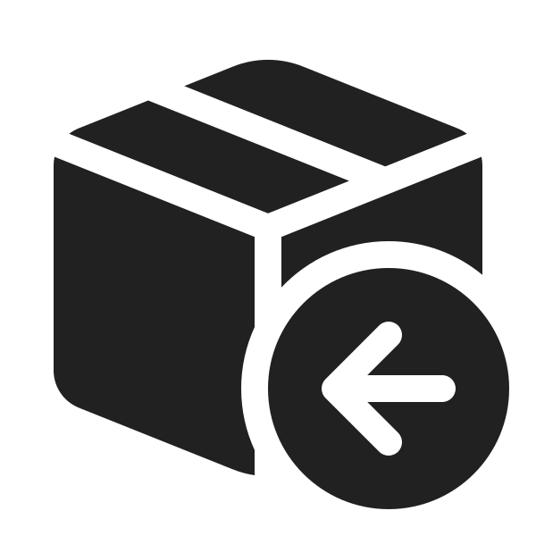 Ic Fluent Box Arrow Left 20 Filled