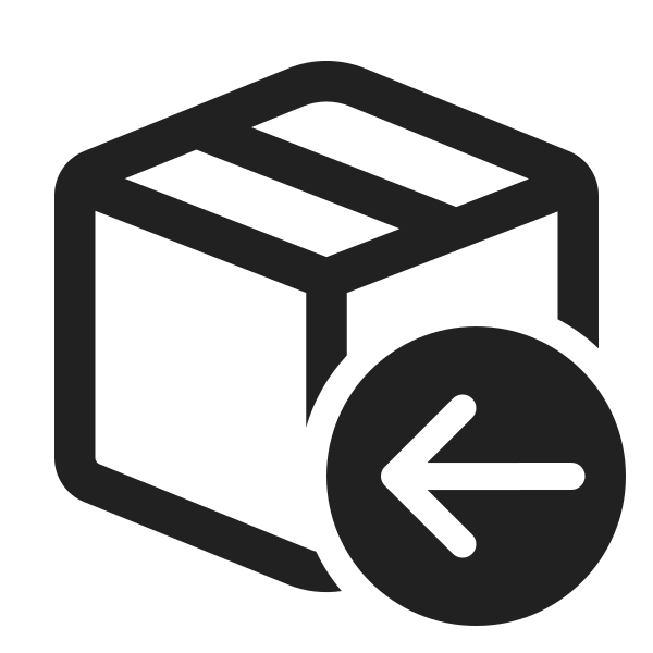 Ic Fluent Box Arrow Left 24 Regular