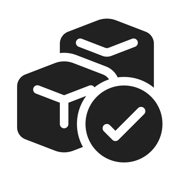 Ic Fluent Box Multiple Checkmark 20 Filled