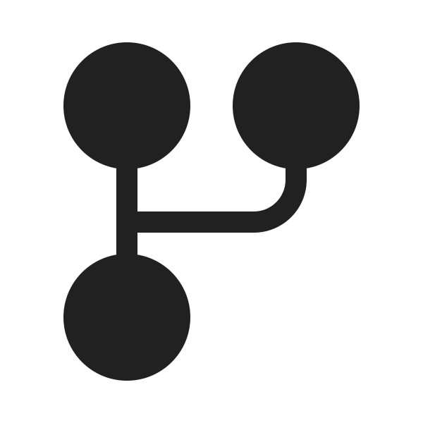 Ic Fluent Branch Fork 20 Filled