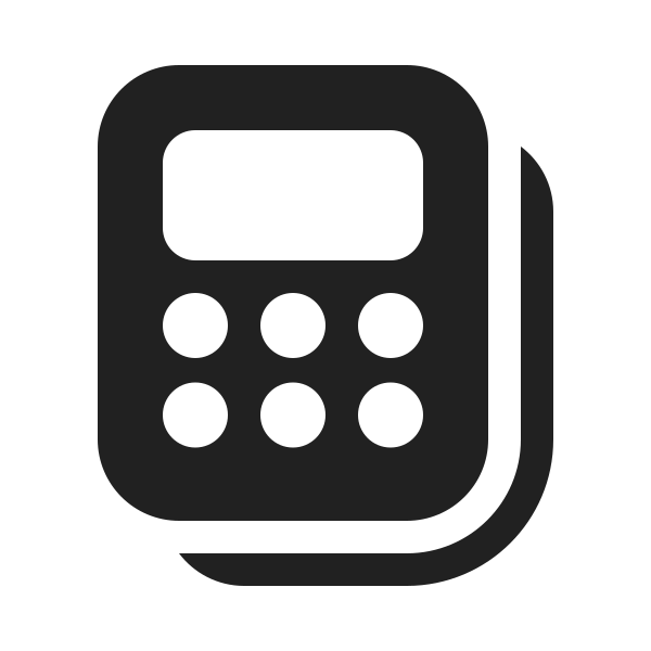 Ic Fluent Calculator Multiple 20 Filled