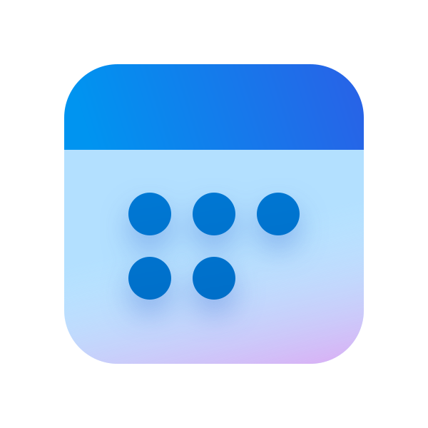 Ic Fluent Calendar 20 Color