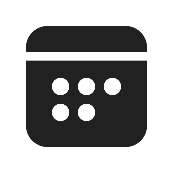 Ic Fluent Calendar 20 Filled