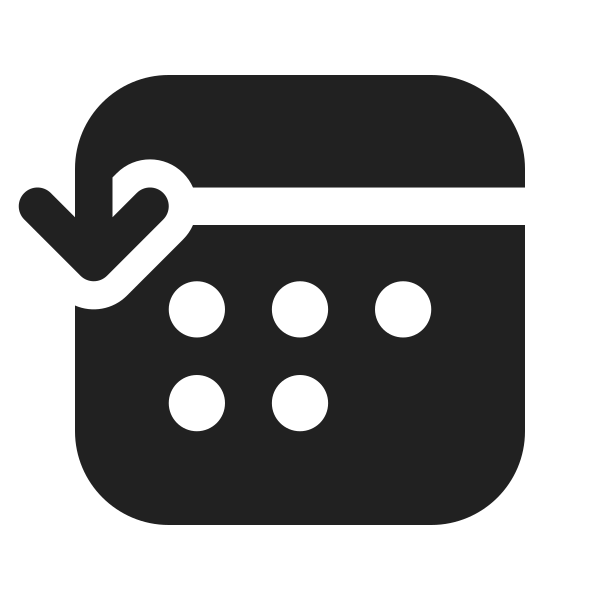 Ic Fluent Calendar Arrow Counterclockwise 32 Filled