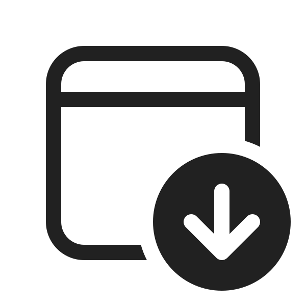 Ic Fluent Calendar Arrow Down 20 Regular