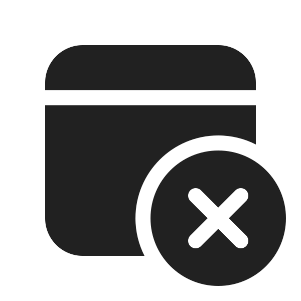 Ic Fluent Calendar Cancel 20 Filled