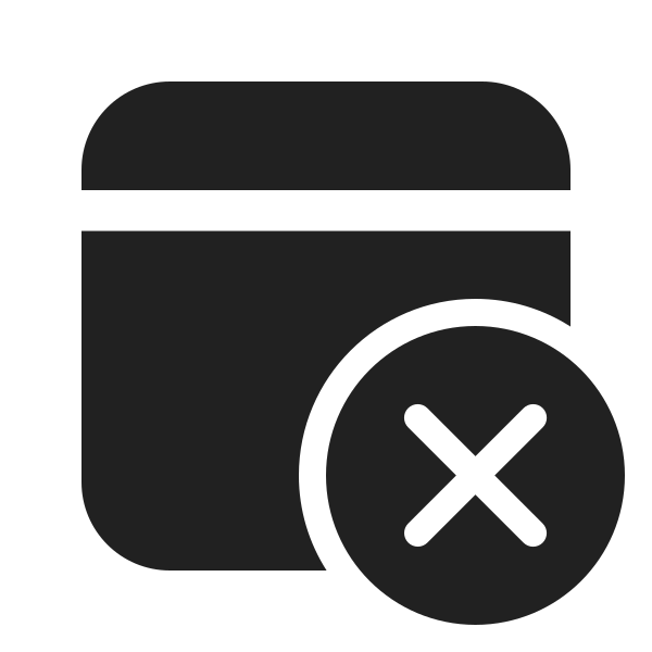 Ic Fluent Calendar Cancel 24 Filled