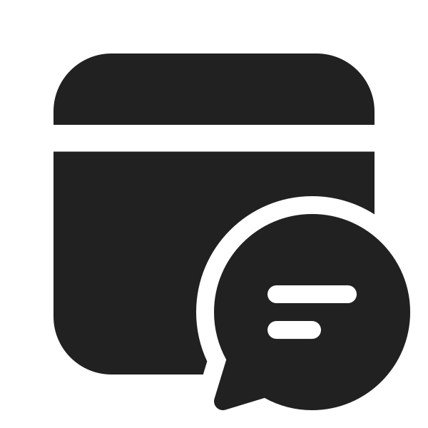 Ic Fluent Calendar Chat 24 Filled