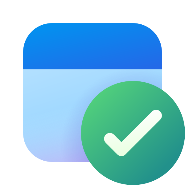 Ic Fluent Calendar Checkmark 16 Color