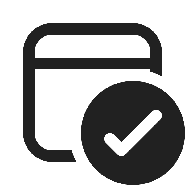 Ic Fluent Calendar Checkmark 16 Regular