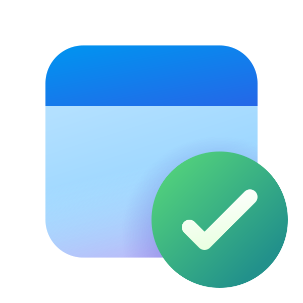 Ic Fluent Calendar Checkmark 20 Color
