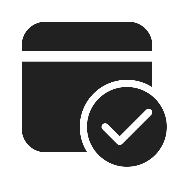 Ic Fluent Calendar Checkmark 24 Filled