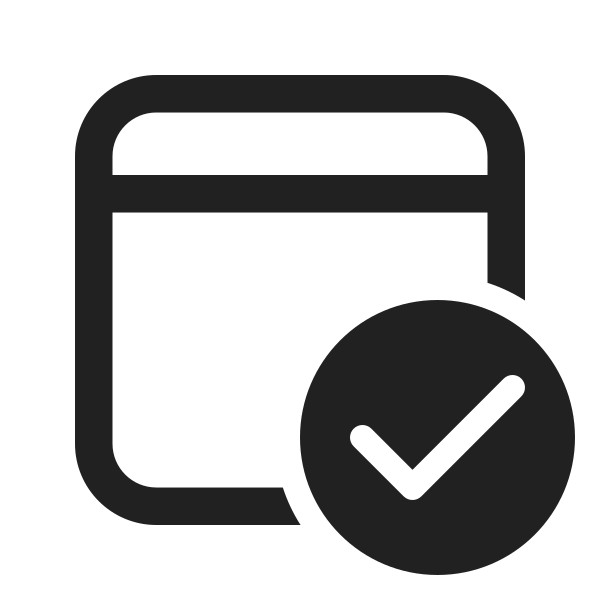 Ic Fluent Calendar Checkmark 24 Regular