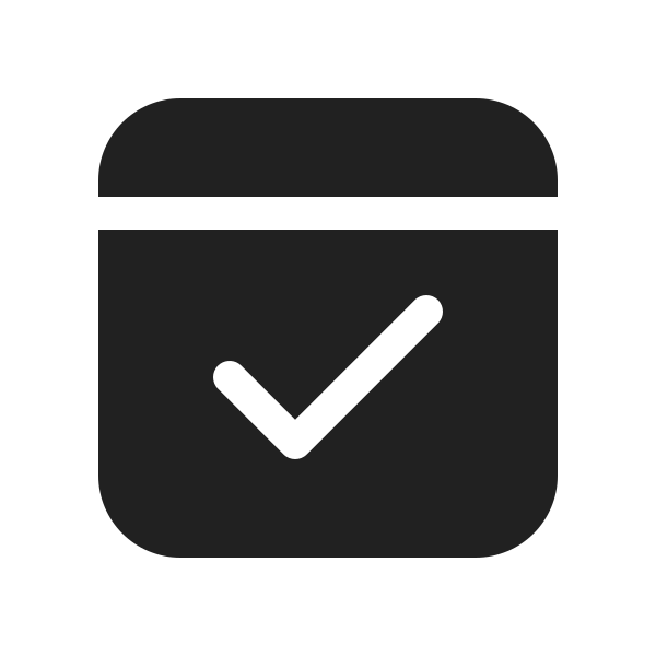 Ic Fluent Calendar Checkmark Center 20 Filled