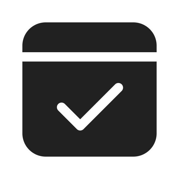 Ic Fluent Calendar Checkmark Center 48 Filled