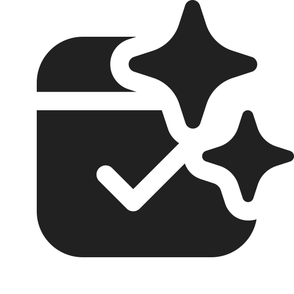 Ic Fluent Calendar Checkmark Sparkle 16 Filled