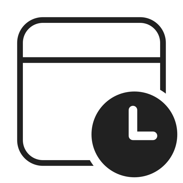 Ic Fluent Calendar Clock 32 Light