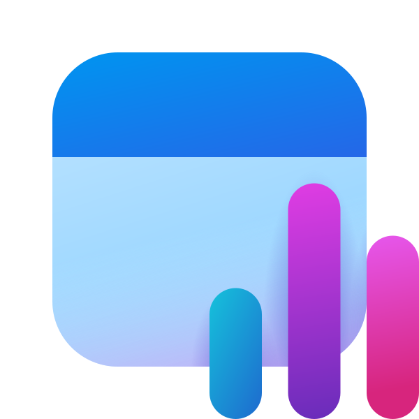 Ic Fluent Calendar Data Bar 16 Color