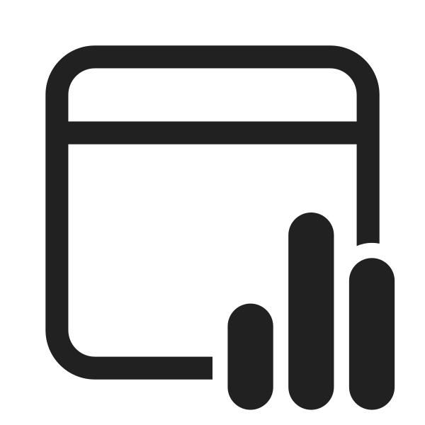 Ic Fluent Calendar Data Bar 28 Regular