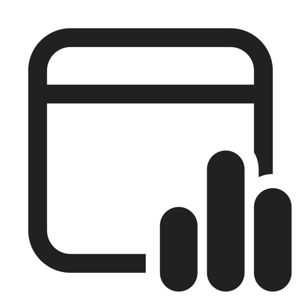 Ic Fluent Calendar Data Bar 32 Regular