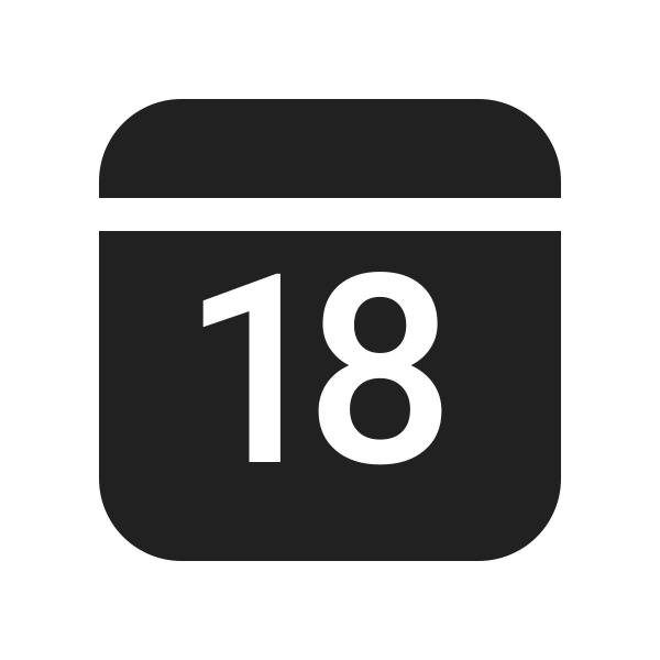 Ic Fluent Calendar Date 20 Filled