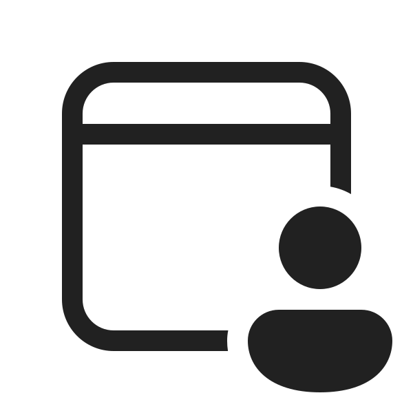 Ic Fluent Calendar Person 20 Regular