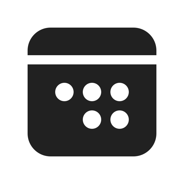 Ic Fluent Calendar Rtl 20 Filled