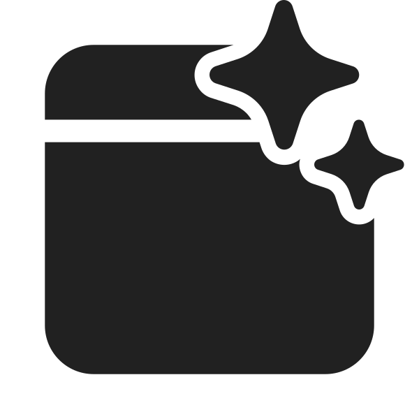 Ic Fluent Calendar Sparkle 28 Filled