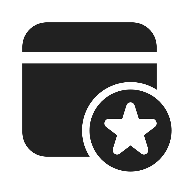 Ic Fluent Calendar Star 24 Filled