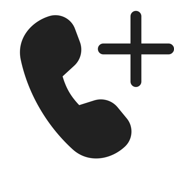 Ic Fluent Call Add 16 Filled