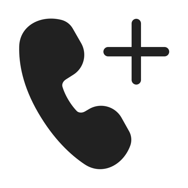 Ic Fluent Call Add 20 Filled
