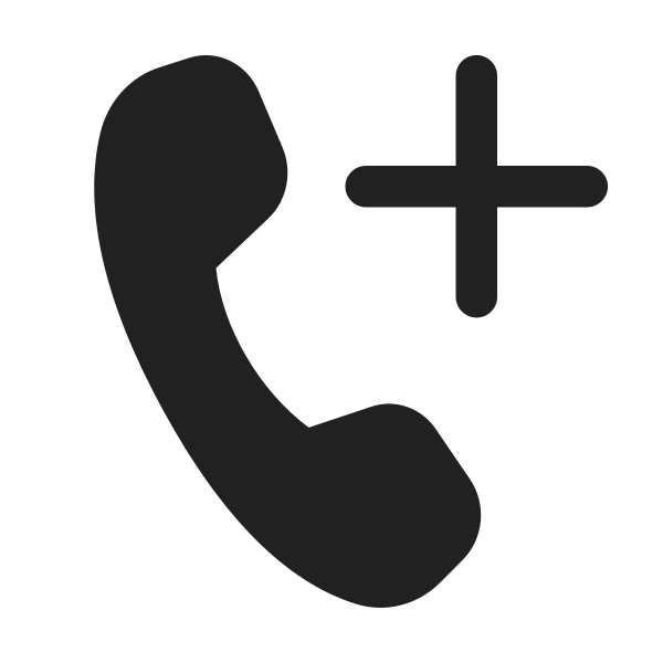 Ic Fluent Call Add 24 Filled
