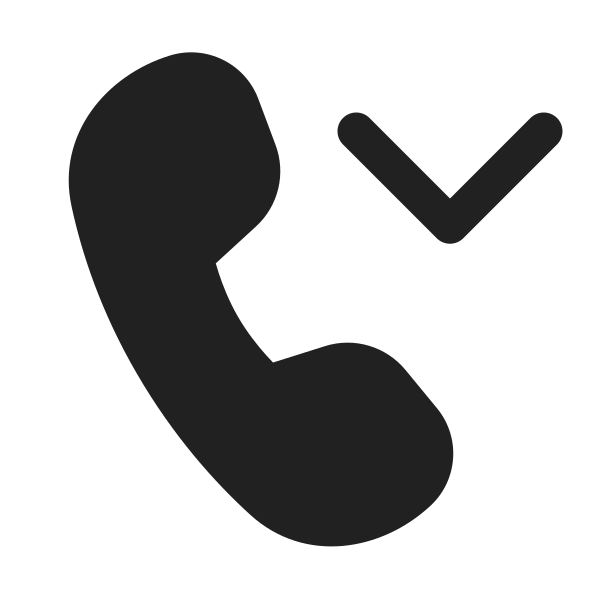 Ic Fluent Call Chevron Down 16 Filled