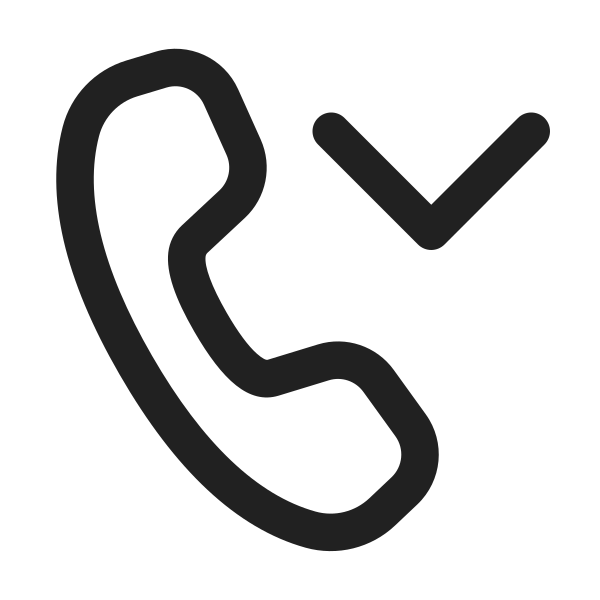 Ic Fluent Call Chevron Down 24 Regular