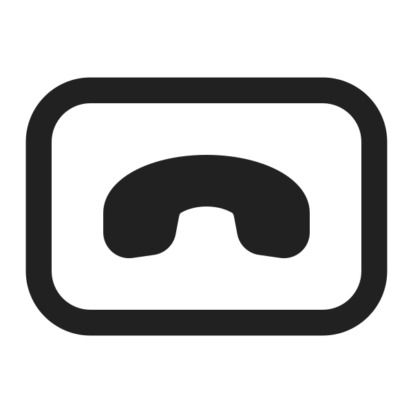 Ic Fluent Call Rectangle Landscape 16 Regular