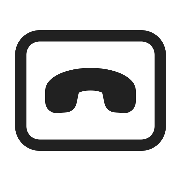 Ic Fluent Call Rectangle Landscape 24 Regular