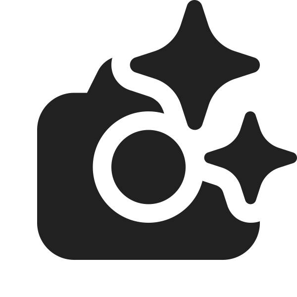 Ic Fluent Camera Sparkles 16 Filled