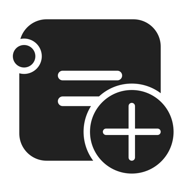 Ic Fluent Channel Add 28 Filled