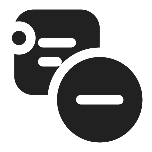 Ic Fluent Channel Subtract 16 Filled