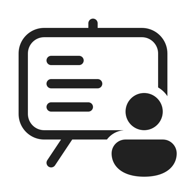 Ic Fluent Chart Person 20 Regular