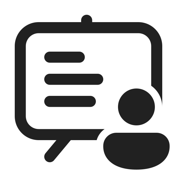 Ic Fluent Chart Person 24 Regular