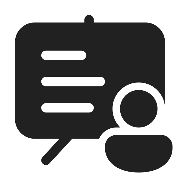 Ic Fluent Chart Person 48 Filled
