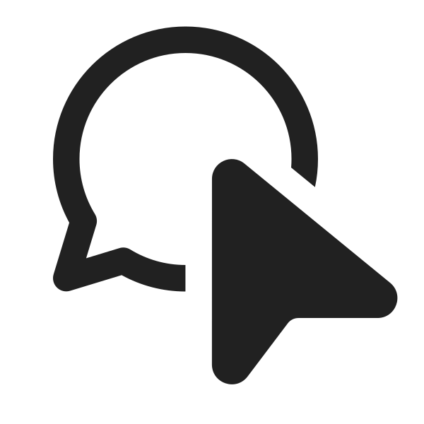 Ic Fluent Chat Cursor 16 Regular