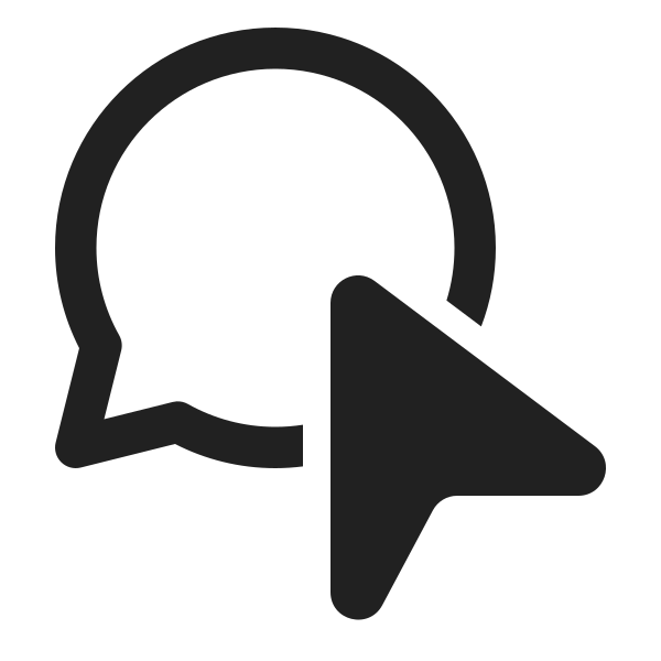 Ic Fluent Chat Cursor 24 Regular