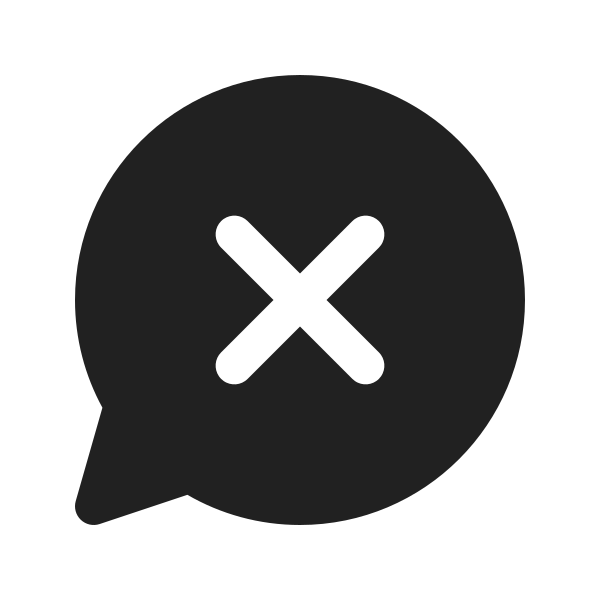 Ic Fluent Chat Dismiss 16 Filled